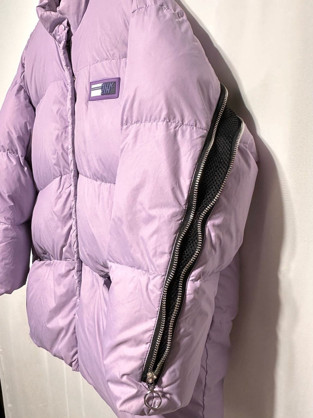 MUKZIN Space Lavender 90% Duck Down Oversized Puffer Jacket M - Picture 4 of 13